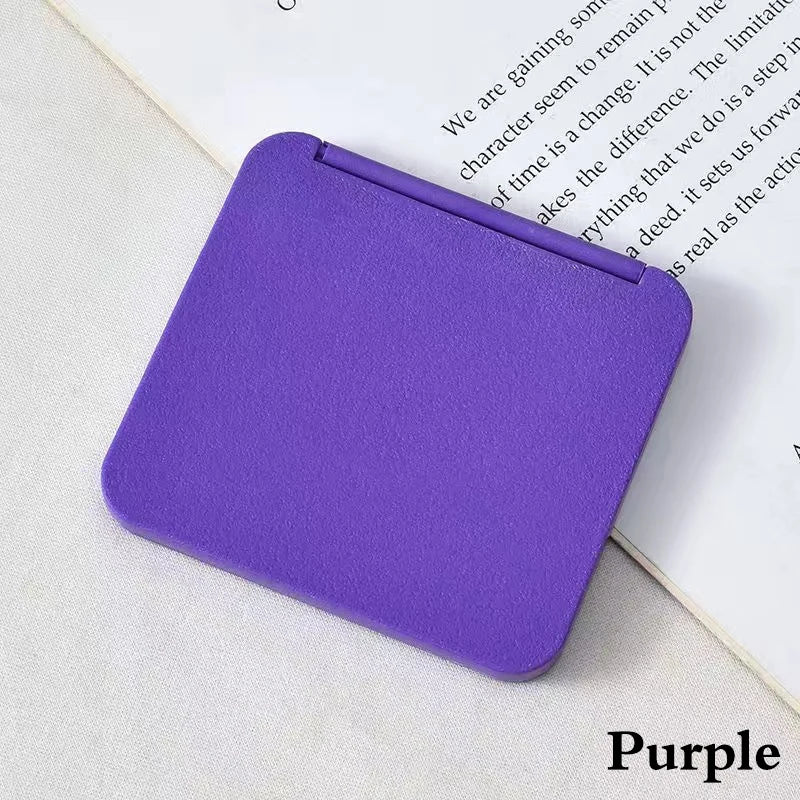 2-Face Makeup Mirror Square Cute Girl Gift Hand