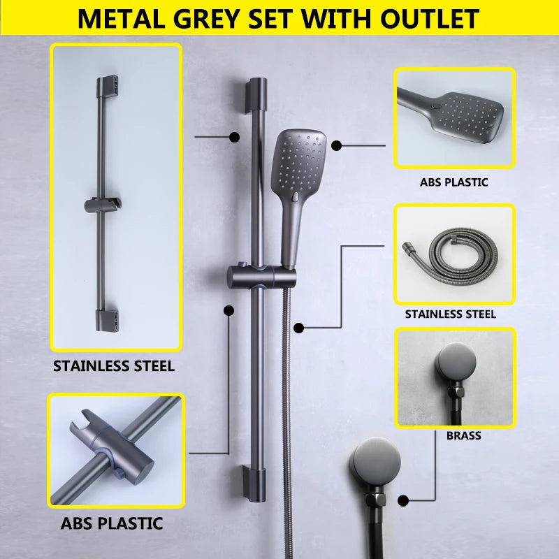 Sliding Hand Shower Functions Hand Shower Sliding Bar