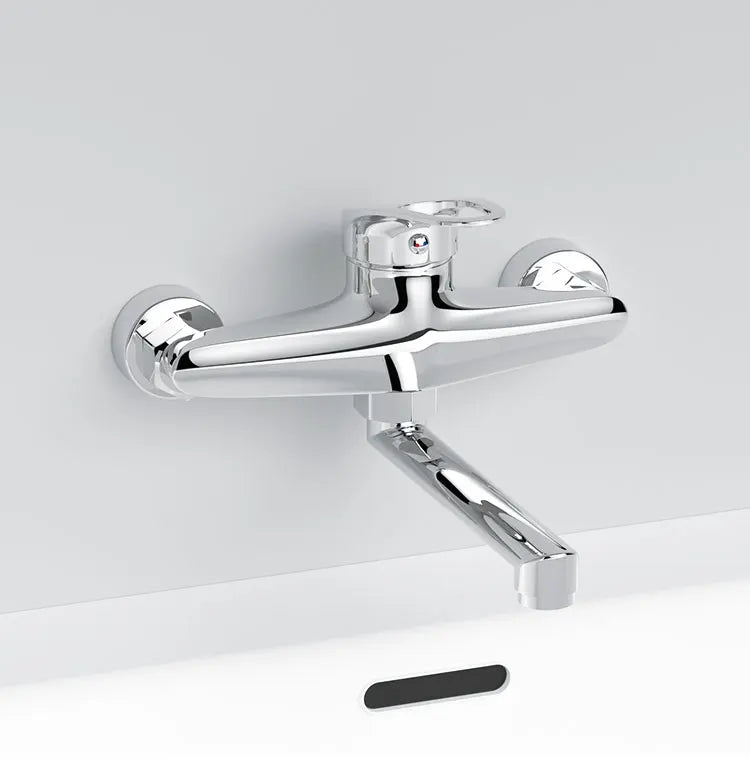 Faucet Mixers Wall Mounted Handle Mixer Tap Sink