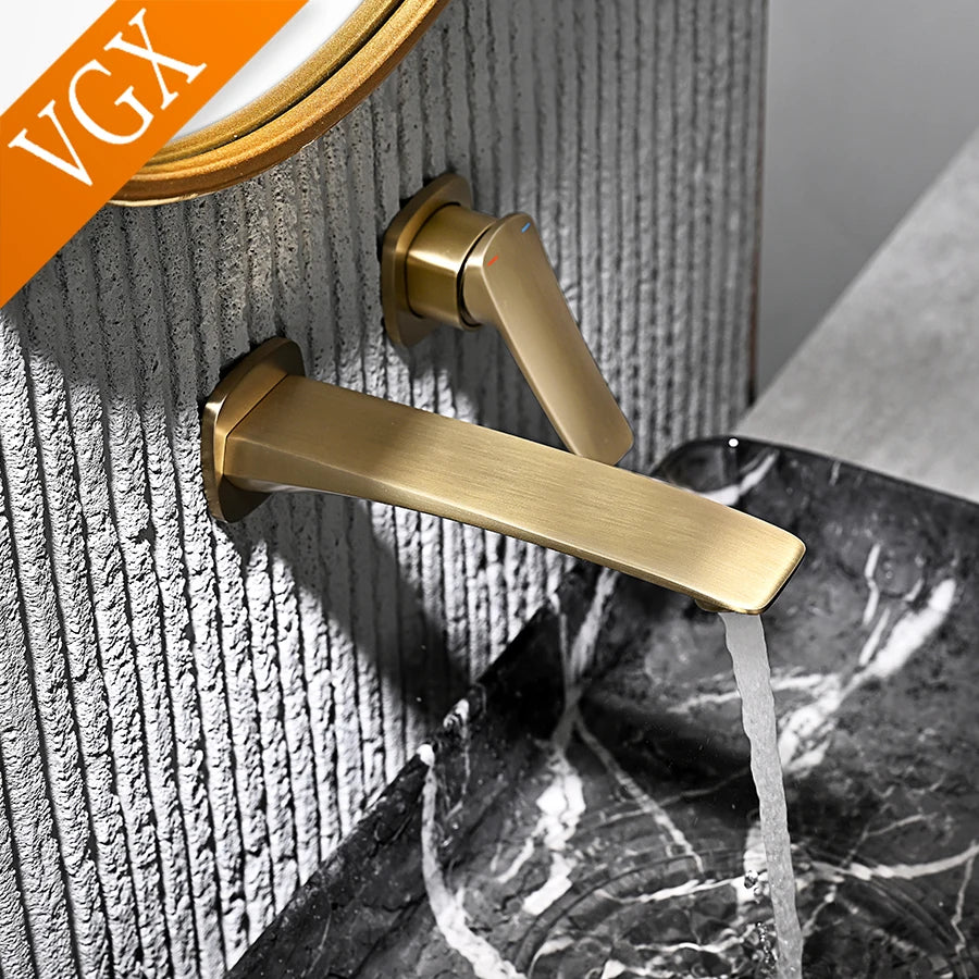 Vgx Concealed Bathroom Faucets Embedded Cartridge Basin Mixer