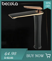 Becola Retail Deck Mount Waterfall Bathroom Basin Faucet