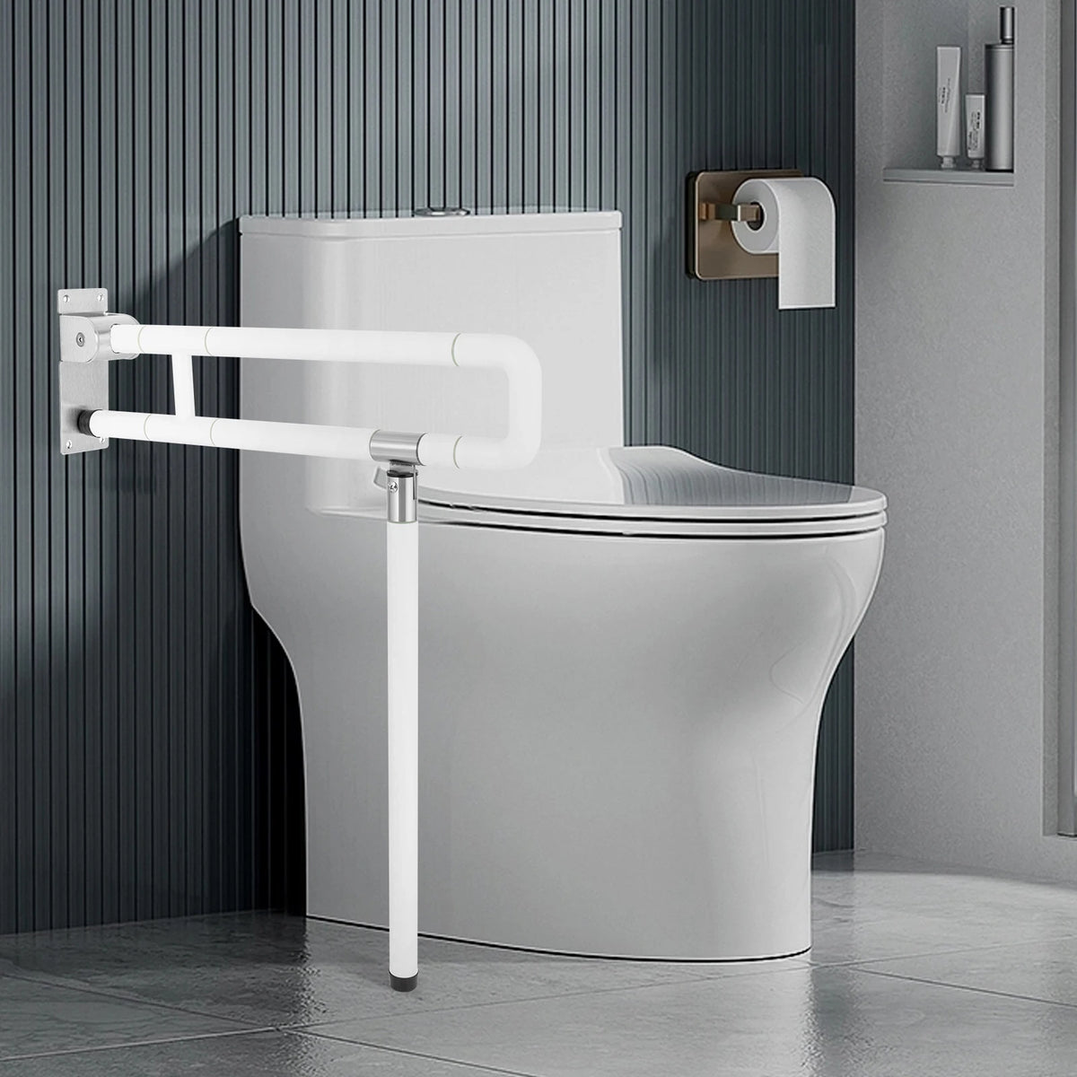 Toilet Handle Disabled Toilet Grab Bar Wall Grab