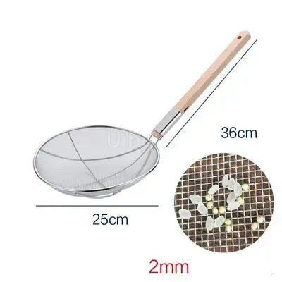 Stainless Steel Big Long Noodle French Fries Colanders
