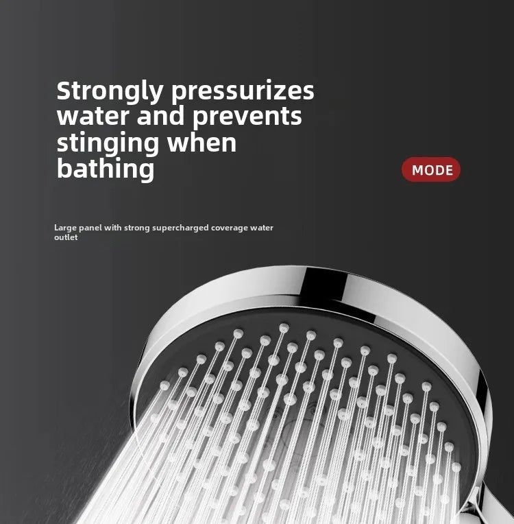 Boosting Showerhead Shower Super Strong Shower Faucet Bathroom