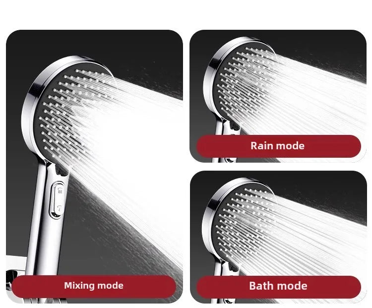 Boosting Showerhead Shower Super Strong Shower Faucet Bathroom