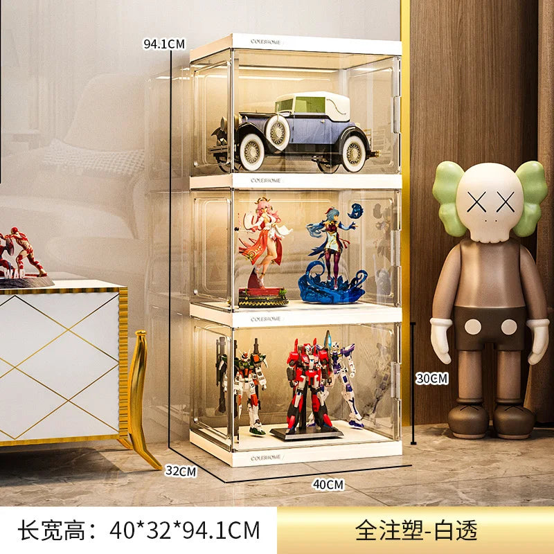 Vanity Luxury Living Room Cabinets Corner Display Storage