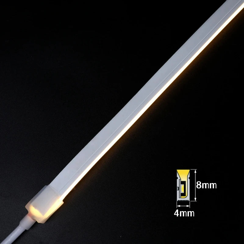 4x8mm Super Thin Led Neon Strip Light Dc12v