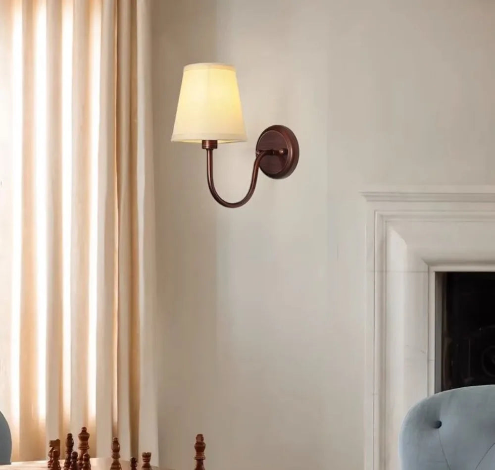 Rustic Vintage Wall Sconce French Minimalist Nordic Style