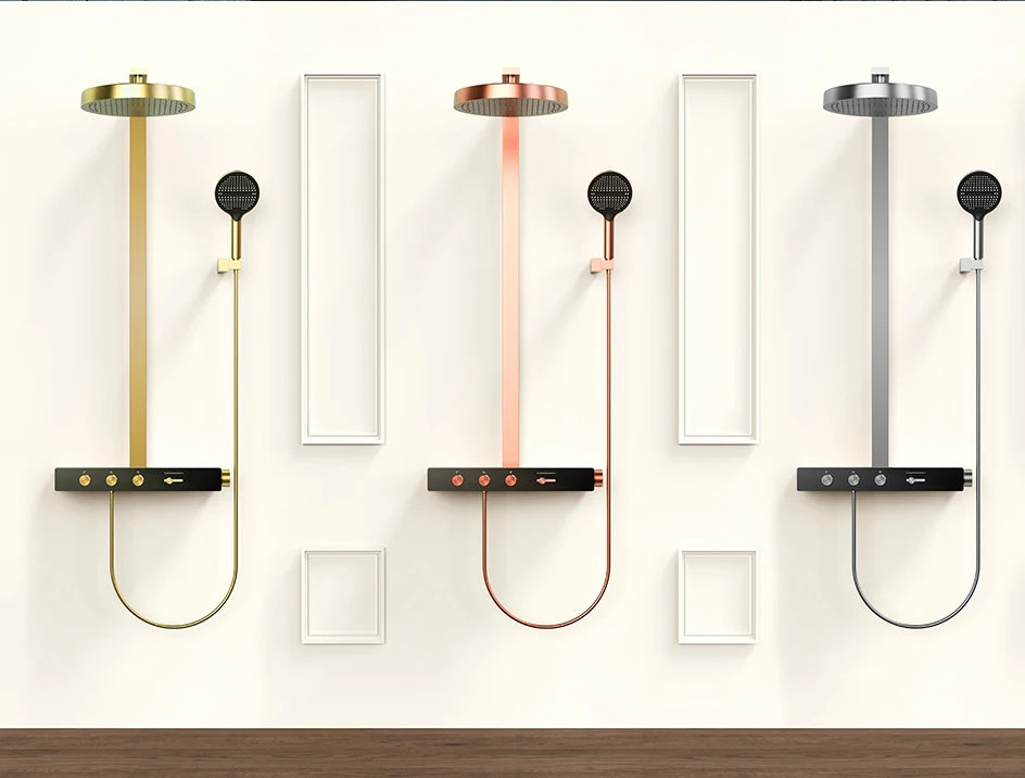 Vgx Thermostatic Shower System Luxury Concealed Bathroom Shower