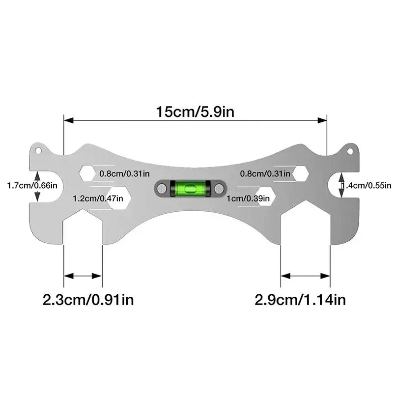 Special Wrench Level Shower Faucet Installation Bathroom Level