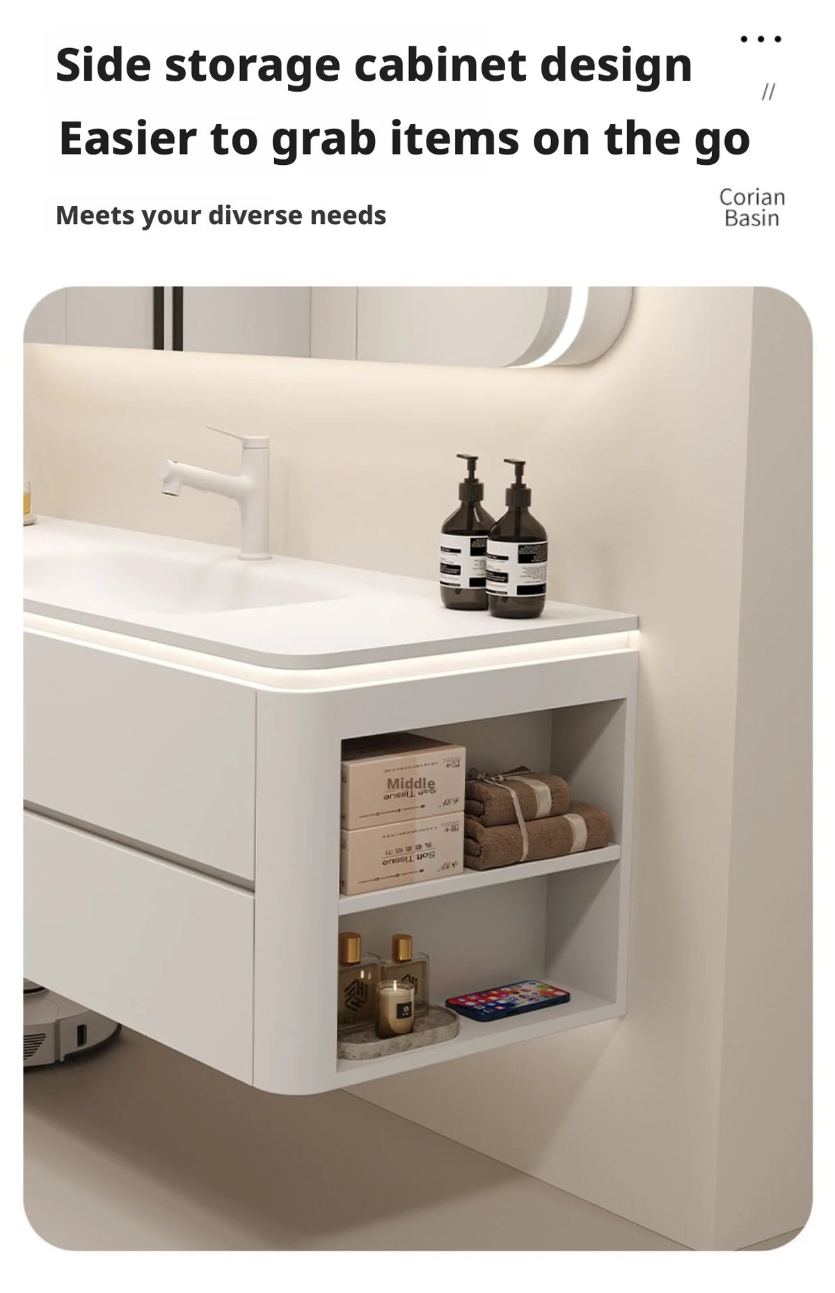 800mm Bathroom Vanity Sink Toilet Combo 34in Imported