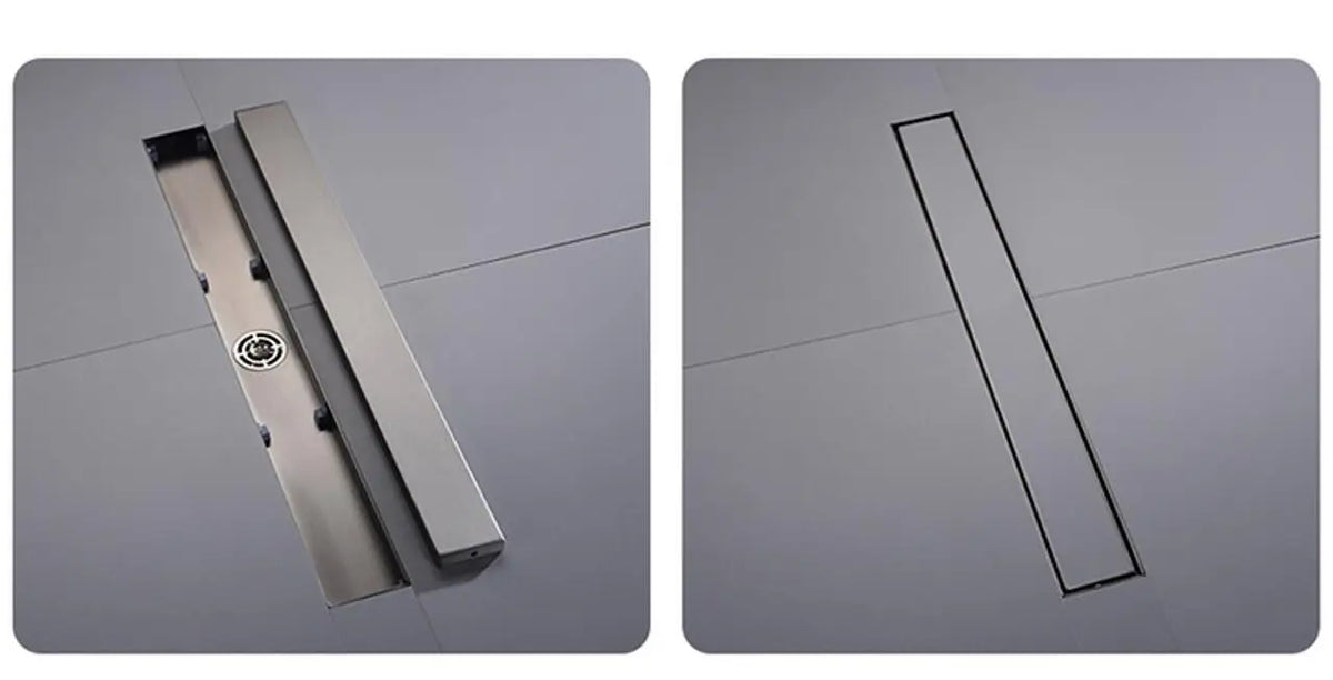 600 To 1000mm Black/Gold/Gunmetal Gray Long Strip Floor