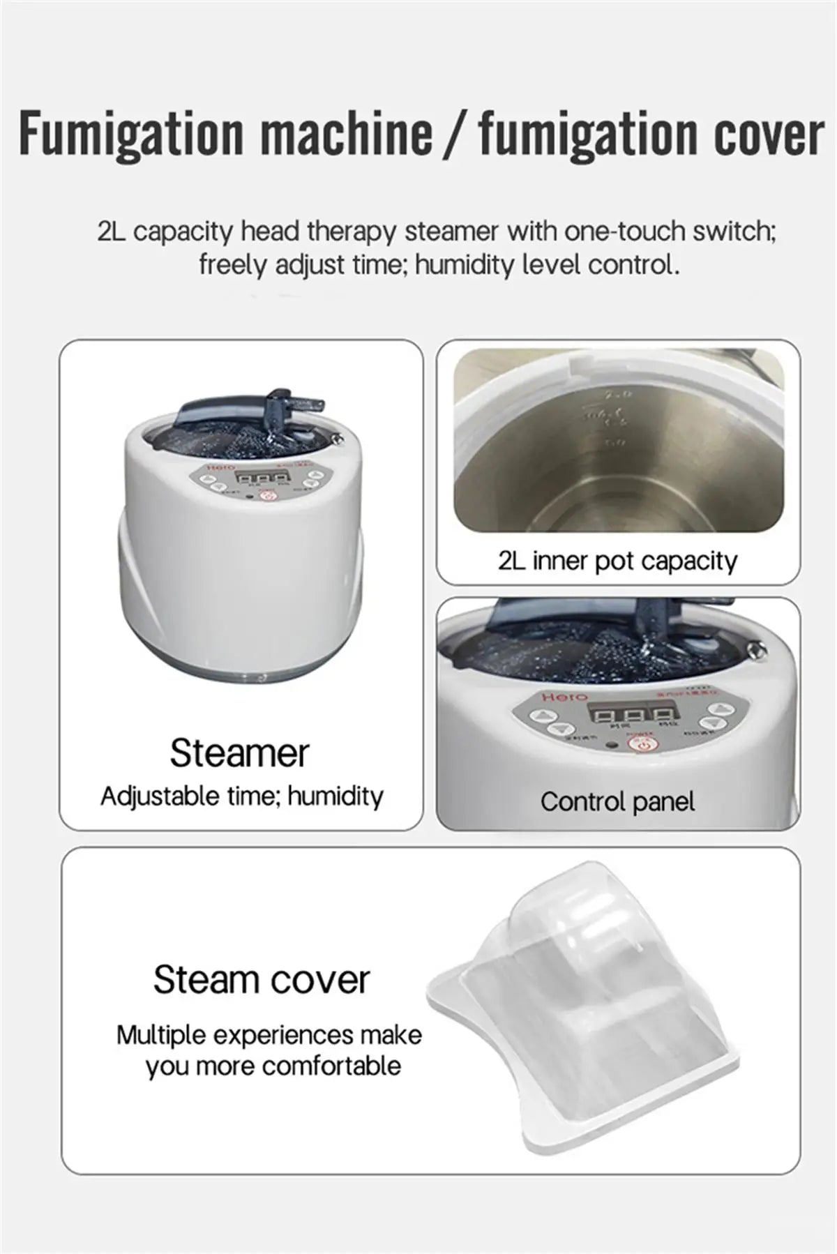 Convenient 60l Water Storage Head Spa Basin Water