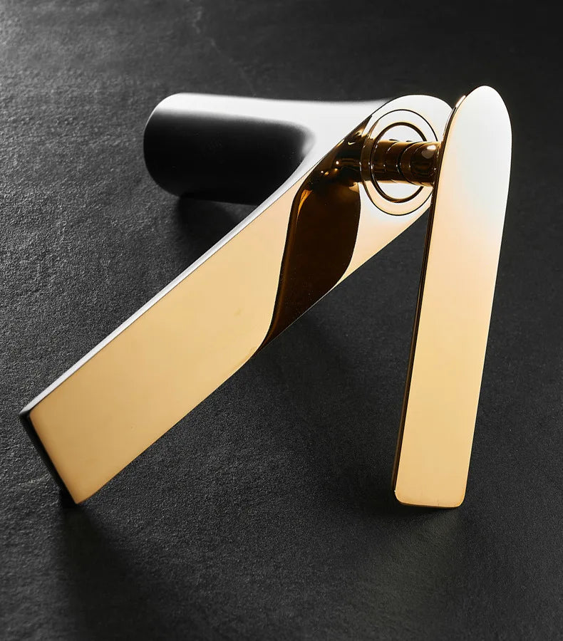 All Copper Black Gold Basin Faucet Sink Faucet