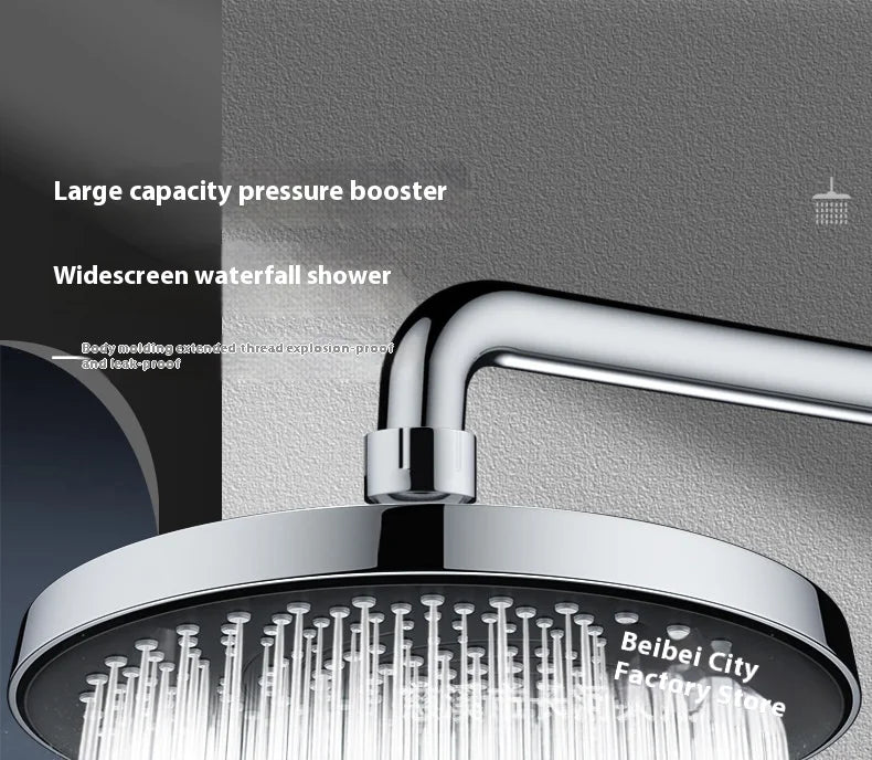 Super Pressurized Shower Top Spray Large Showerhead Bathroom