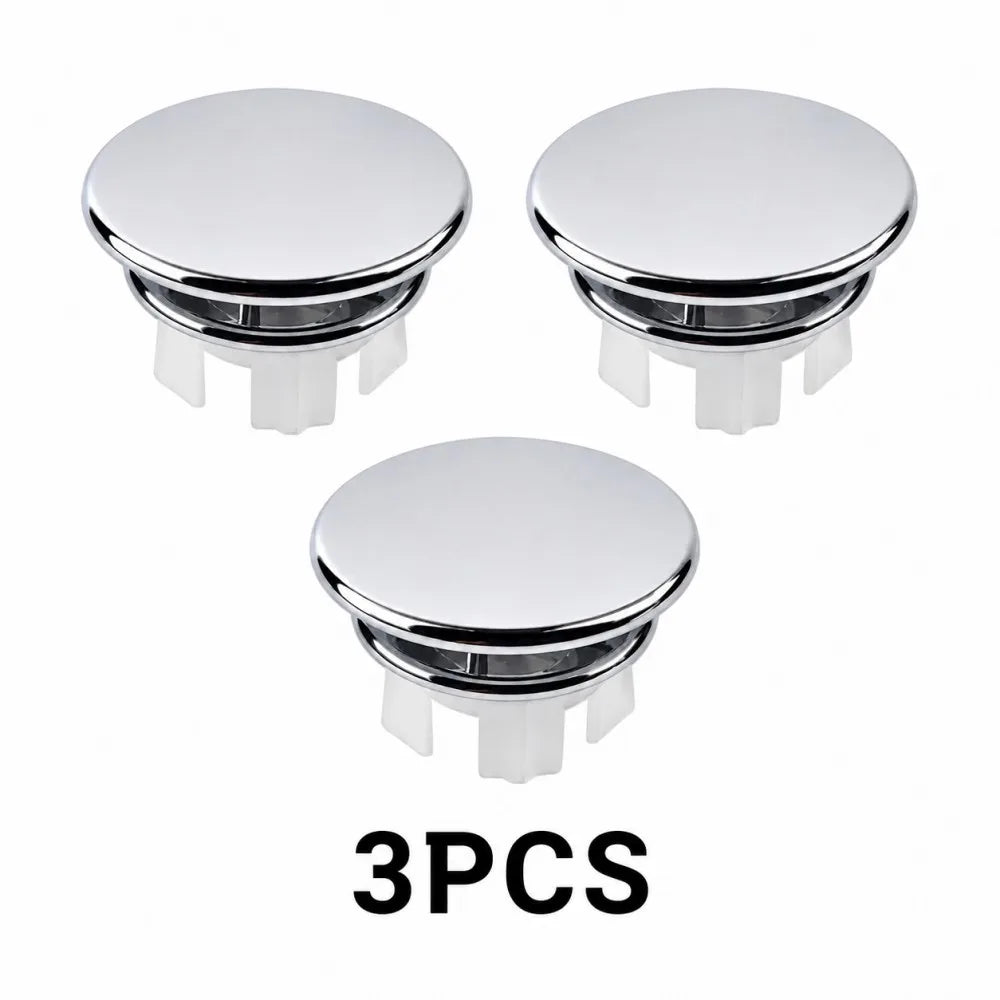 1-20pcs Round Basin Overflow Cap Sink Drain Cover