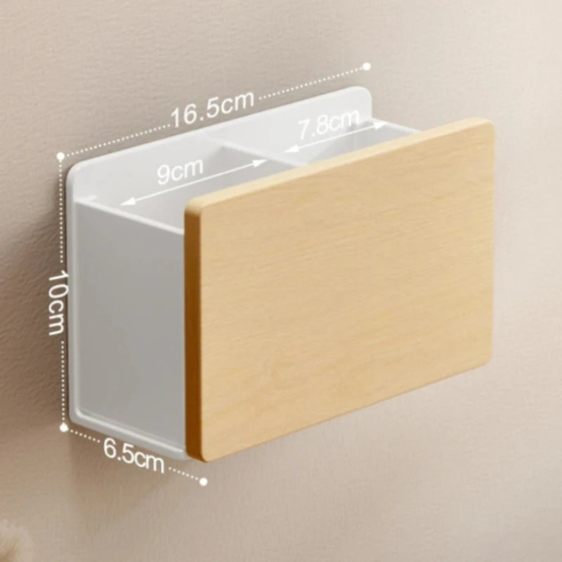 Luxury Walnut Wood Wall Mount Storage Box No