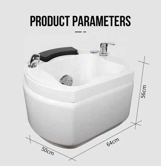 Acrylic Commercial Foot Basin Ceramic Foot Bath Basin