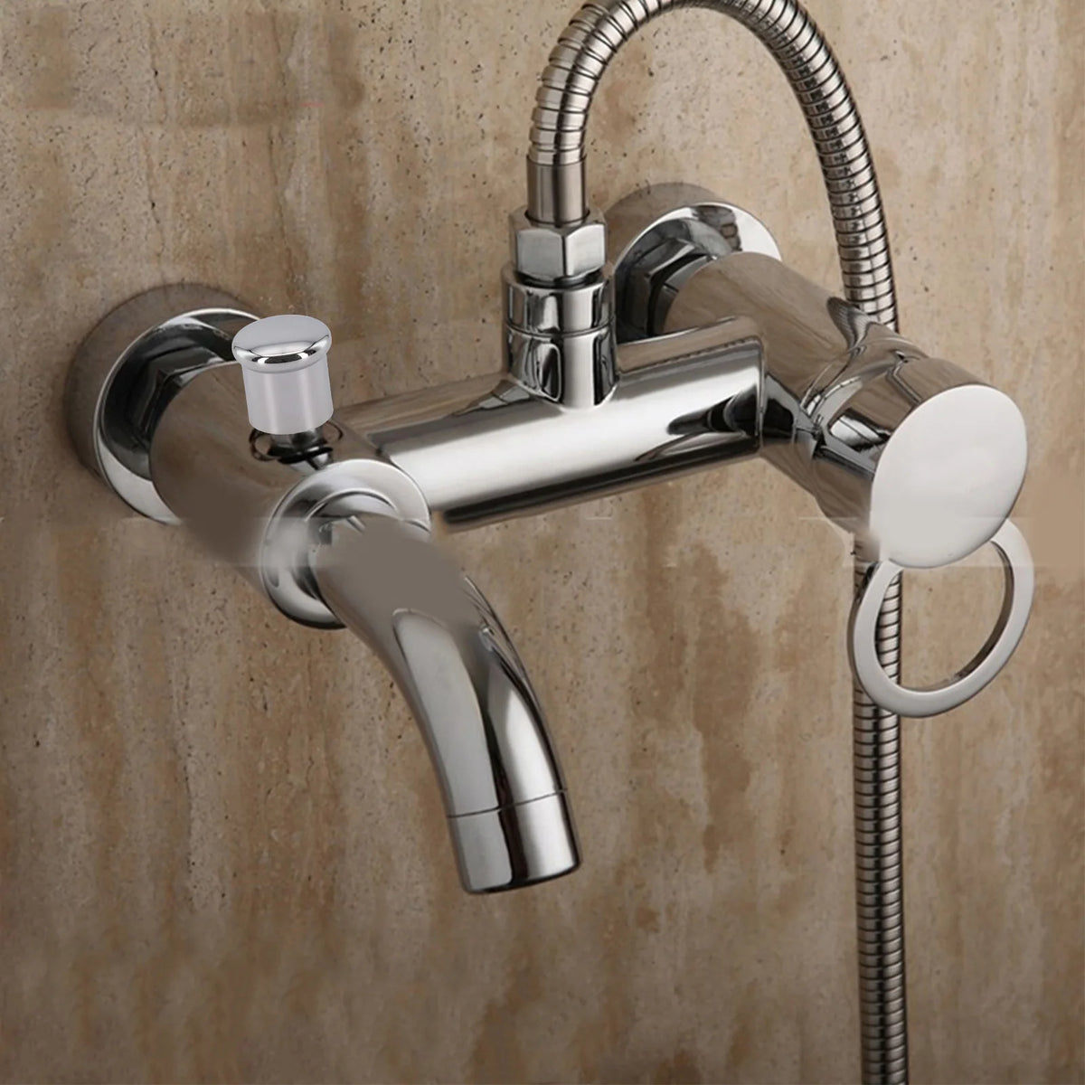 1pc Bathtub Shower Faucet Handle Parts Mixing Valve