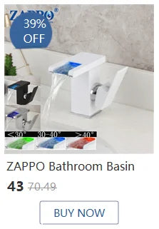 Zappo Jindezhen Ceramic Bathroom Vessel Sink Faucet Combo