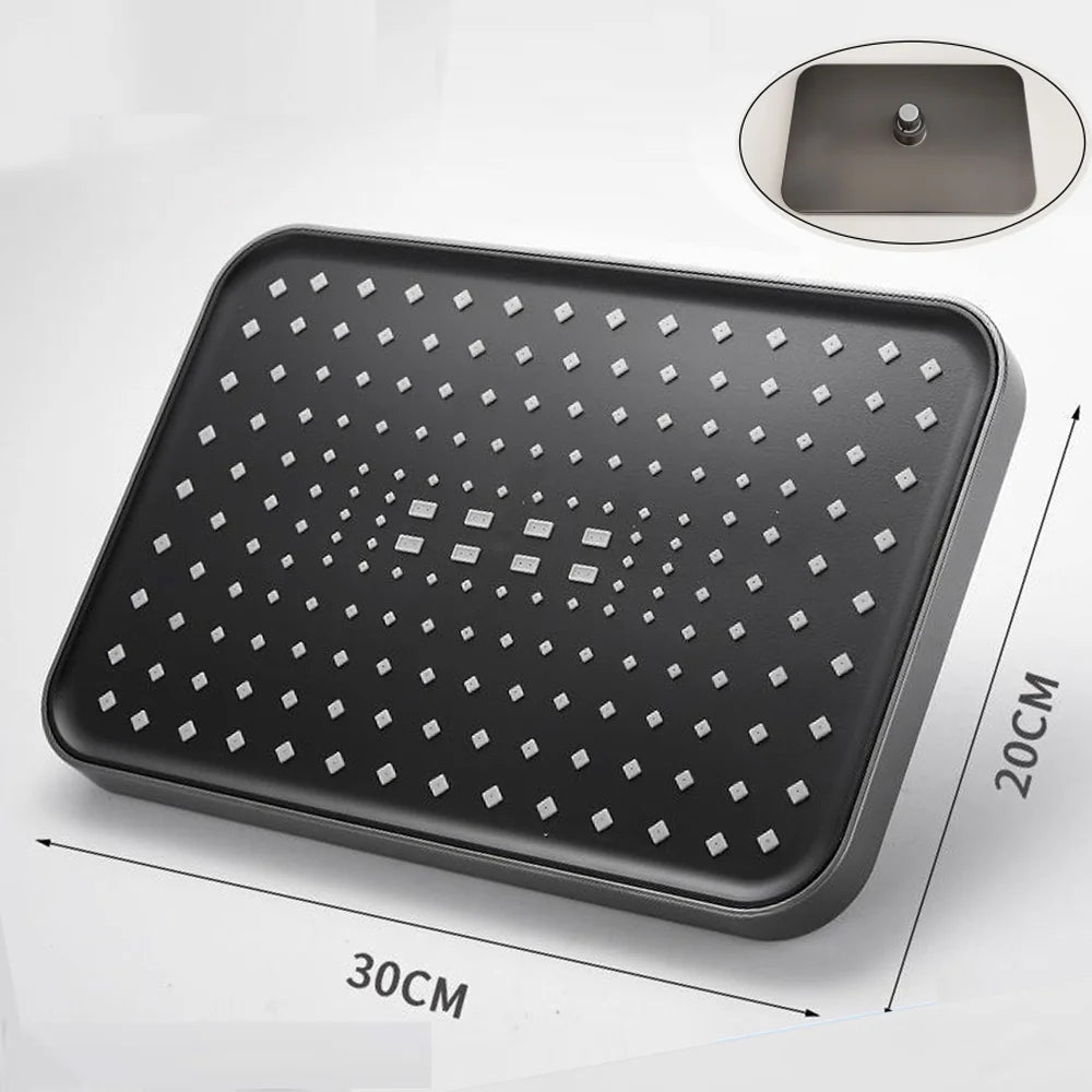 320mm Big Panel Supercharge Waterfall Shower Head Modes