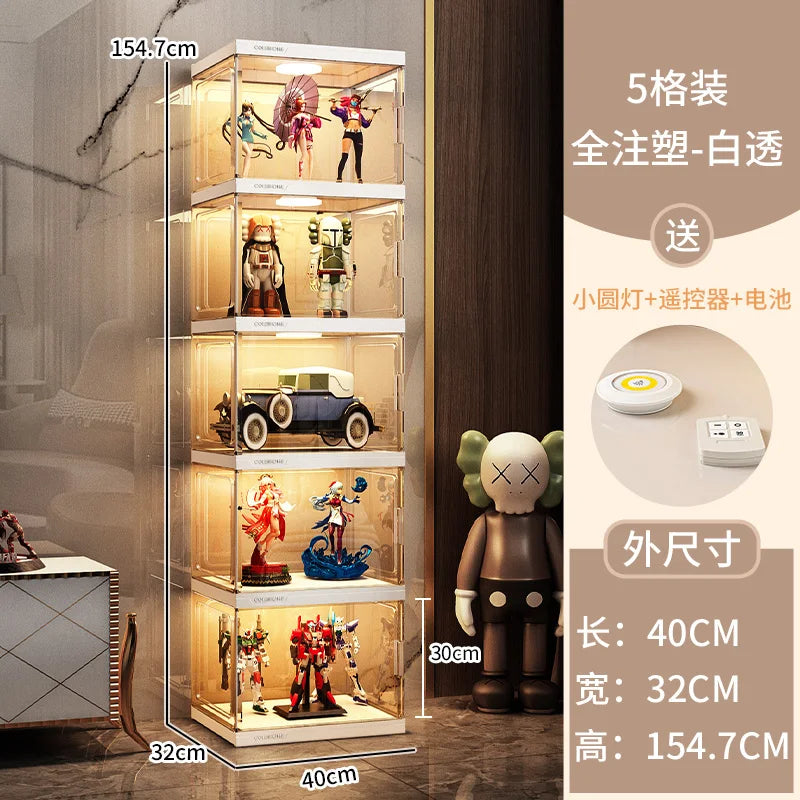 Vanity Luxury Living Room Cabinets Corner Display Storage