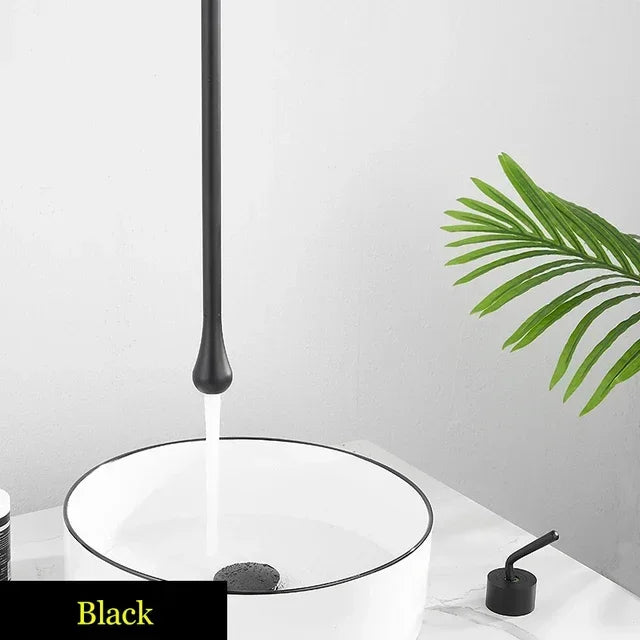 Water Drop Hang Ceiling Faucet Bathroom Basin Bathtub