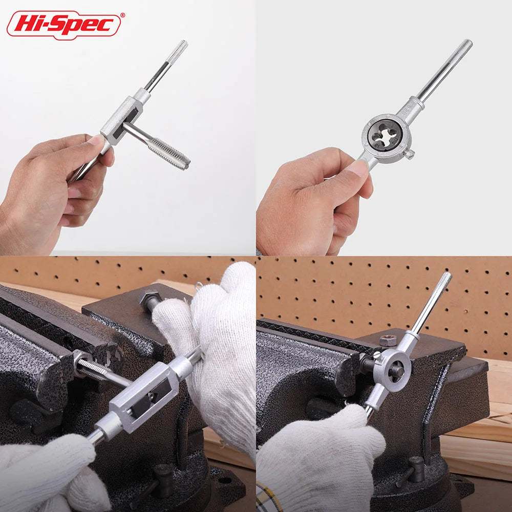 Hi-Spec Mechanic Official Store Tap Die Thread Kit