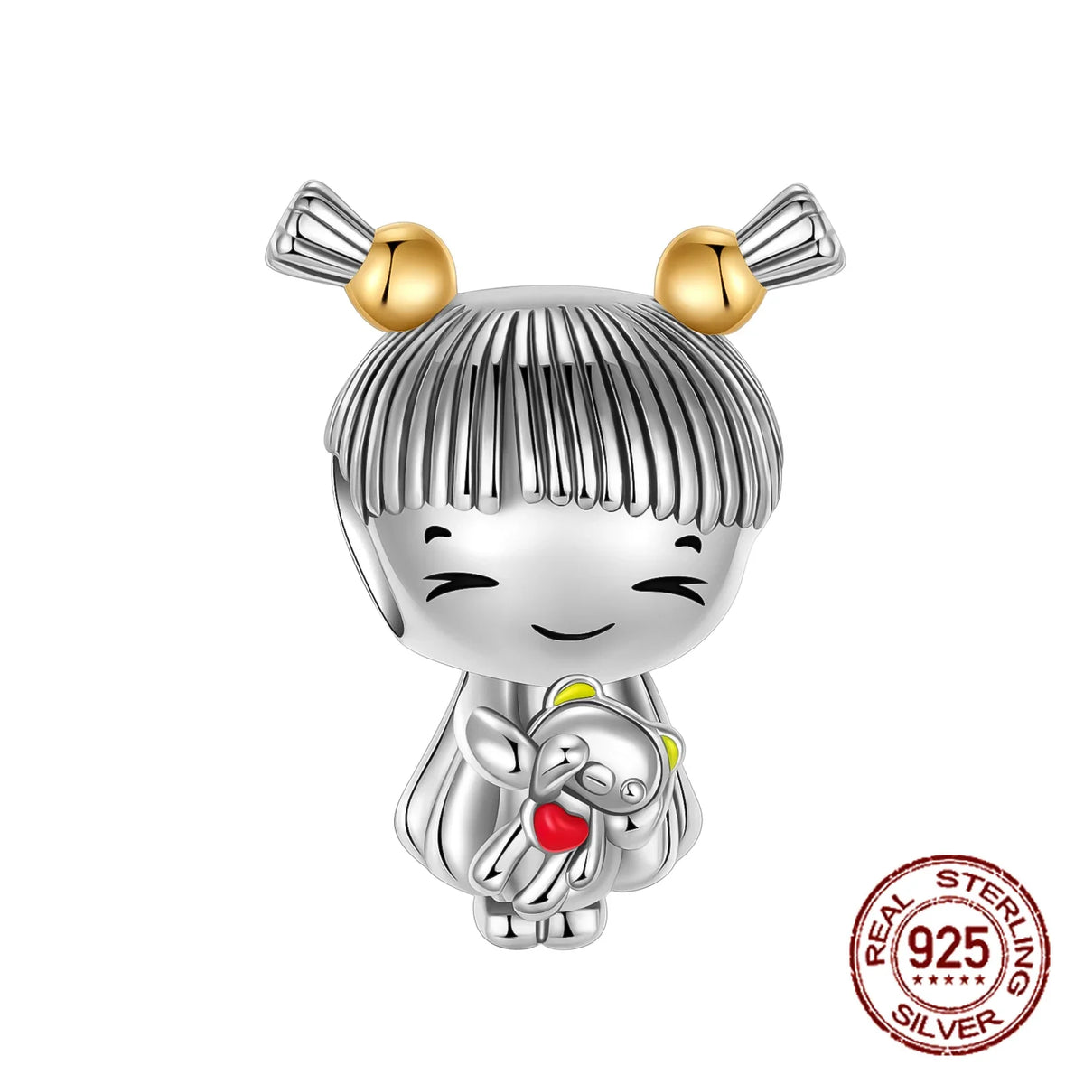925 Sterling Silver Red Medicine Cabinet Pendant Charms