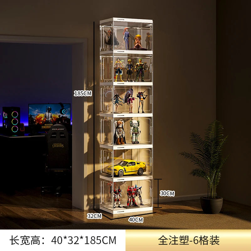 Vanity Luxury Living Room Cabinets Corner Display Storage