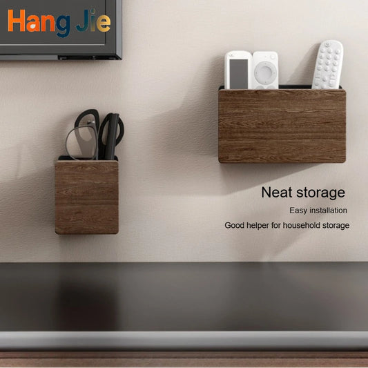 Luxury Walnut Wood Wall Mount Storage Box No