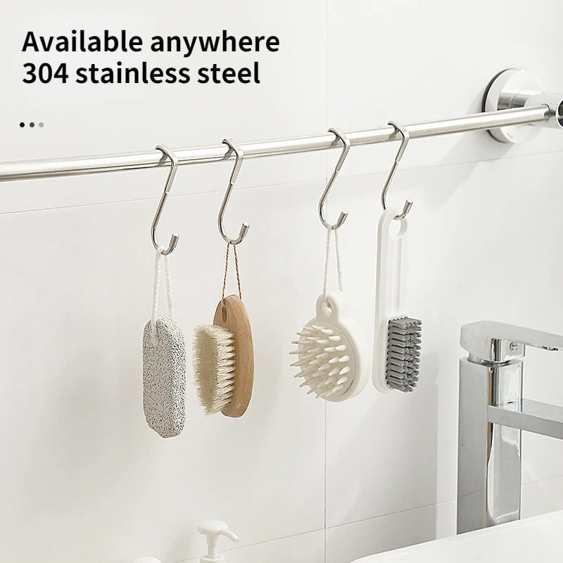 304 Stainless Steel Hook Punching Double S-Shape Hook