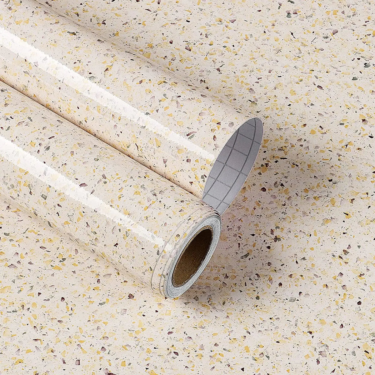 Renovation Marble Gravel Wallpapers Self-Adhesive Vinyl Bathroom