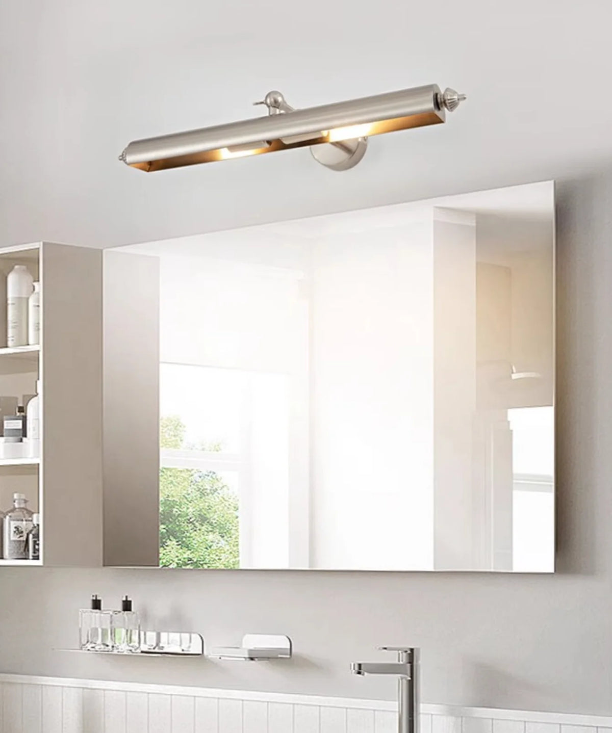 American Mirror Picture Light Bookcase Lamp Simple Bathroom