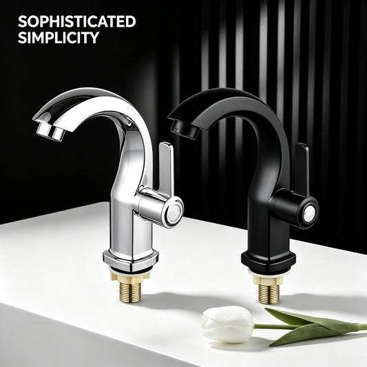 Bathroom Basin Faucet Purifier Lever Hole Tap Cold