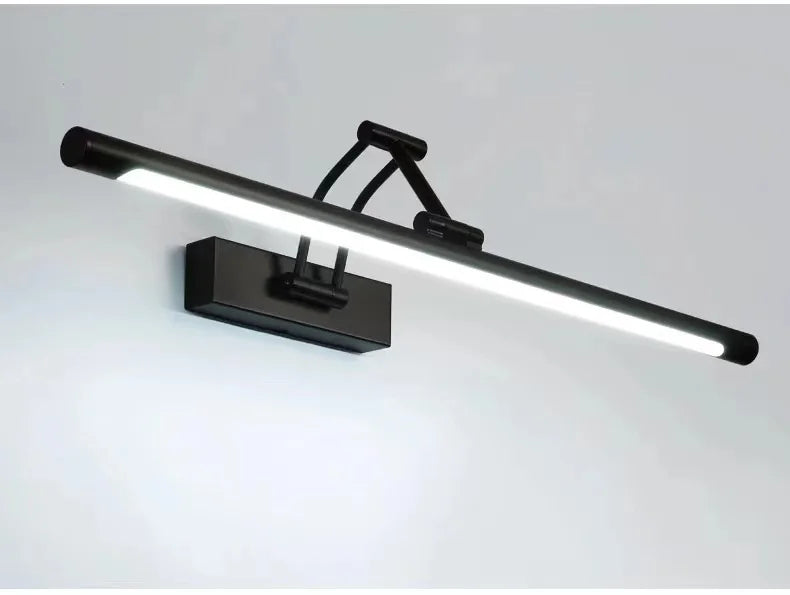 Mirror Front Light Bathroom Mirrors Cabinet Foldable Telescopic