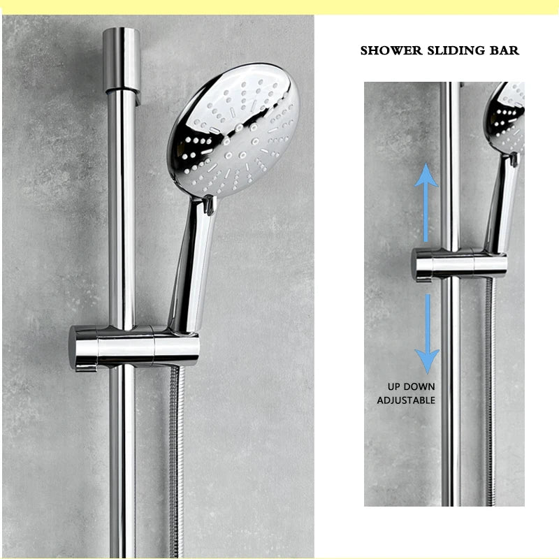 Sliding Hand Shower Functions Hand Shower Sliding Bar