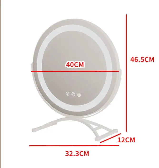 Lighted Vanity Makeup Mirror Lights Three Color Lightings