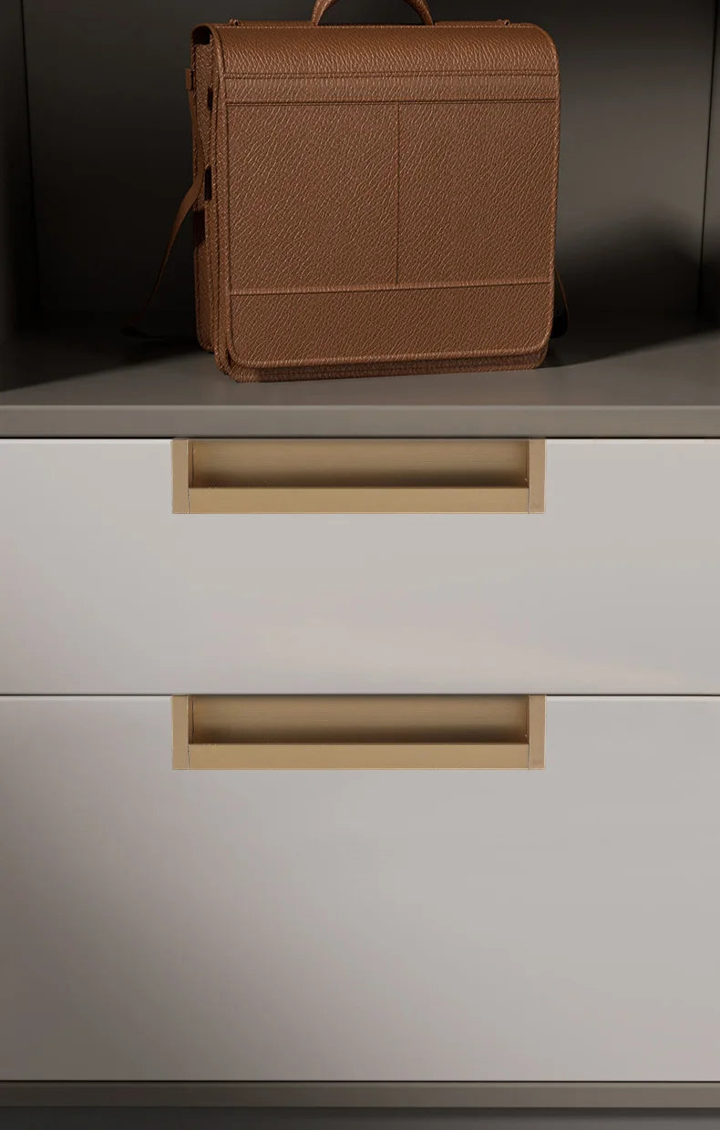 100-400mm Recessed Cabinet Drawer Pull Handle Bathroom Furniture