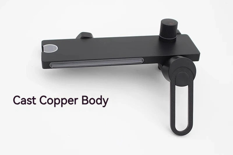 Bathtub Shower Faucet Handle Spout Mixer Tap Hand