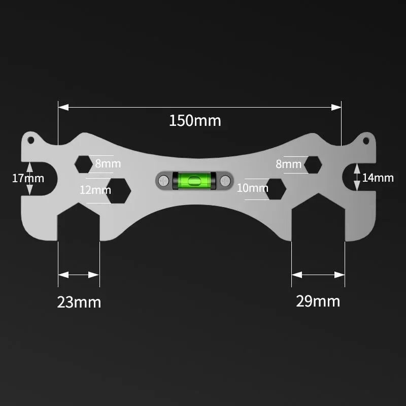 Special Wrench Level Shower Faucet Installation Bathroom Level