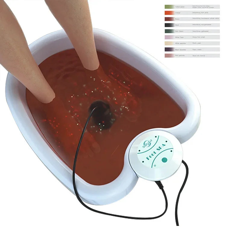 Detox Ionic Foot Spa Bath Machine Basin Massage