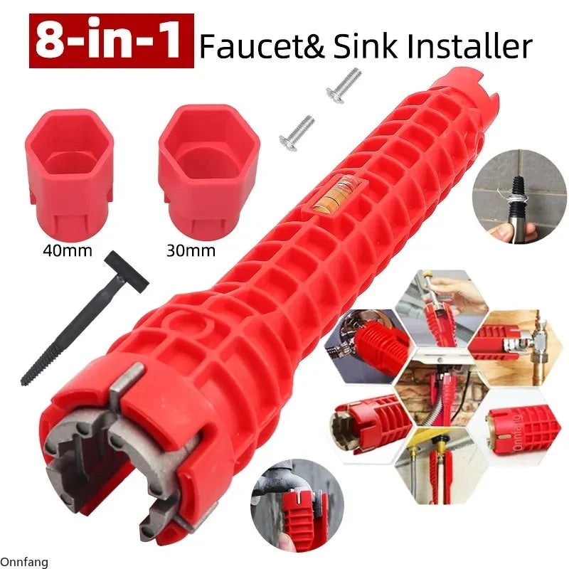 In Bathroom Faucet Assembly Key Plumbing Installation Wrench