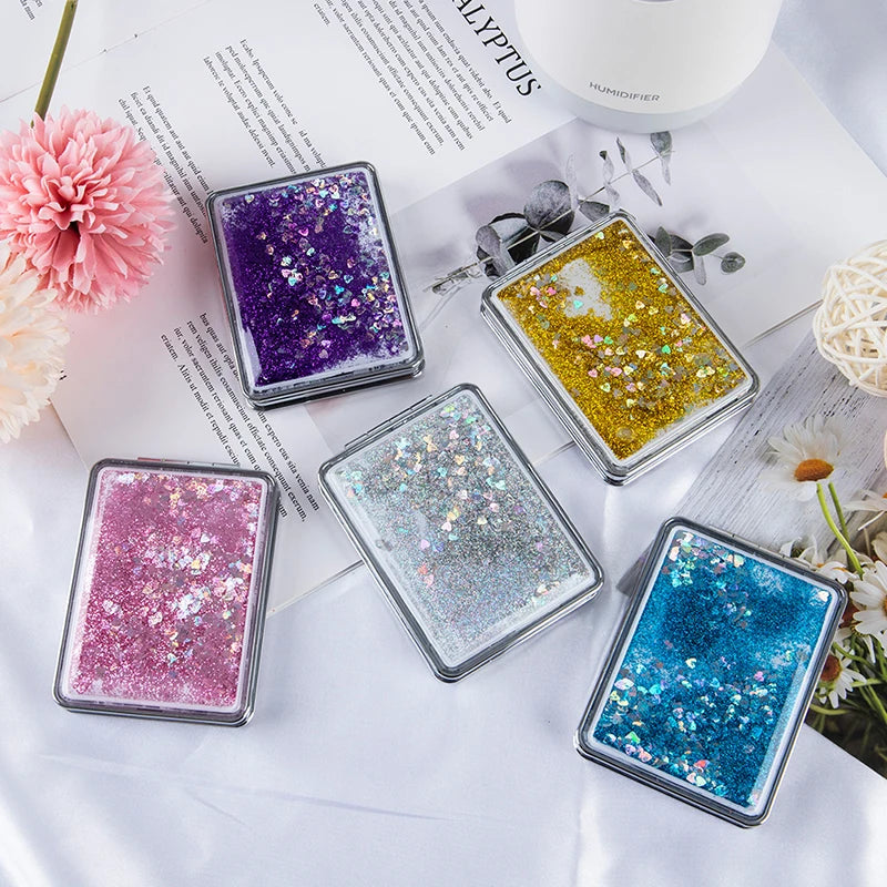 Mini Pocket Makeup Mirror Creative Cosmetic Compact Mirrors