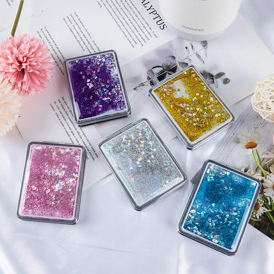 Mini Pocket Makeup Mirror Creative Cosmetic Compact Mirrors