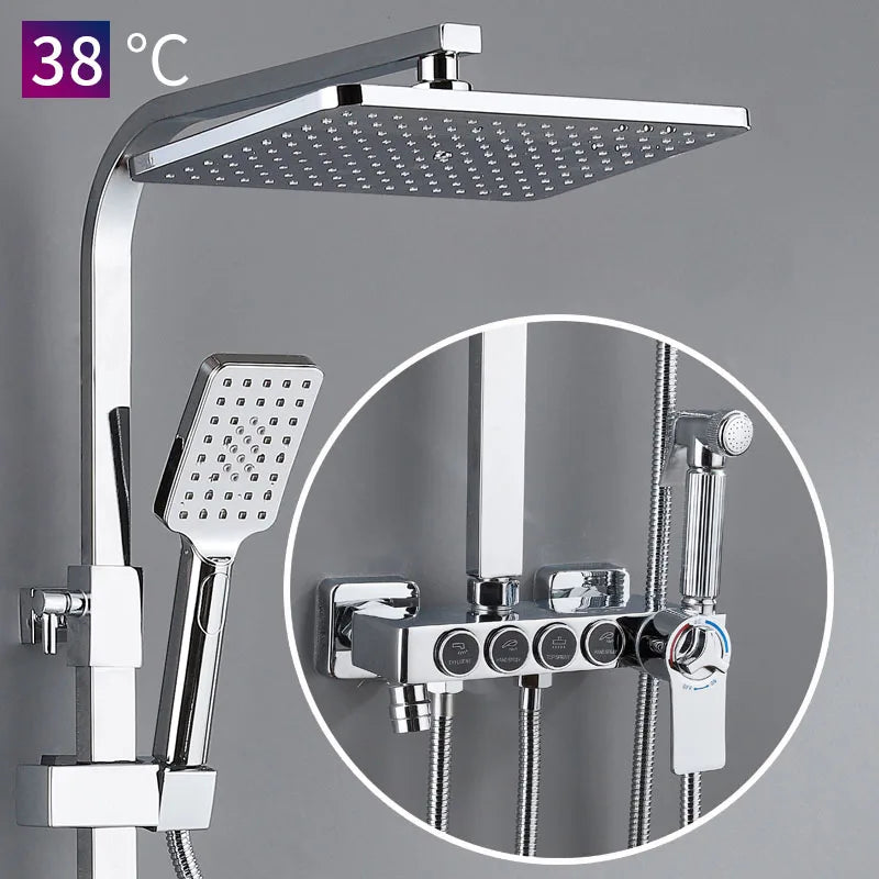 Digital Bathroom Shower Quality Brass Cold Bathroom Mixer