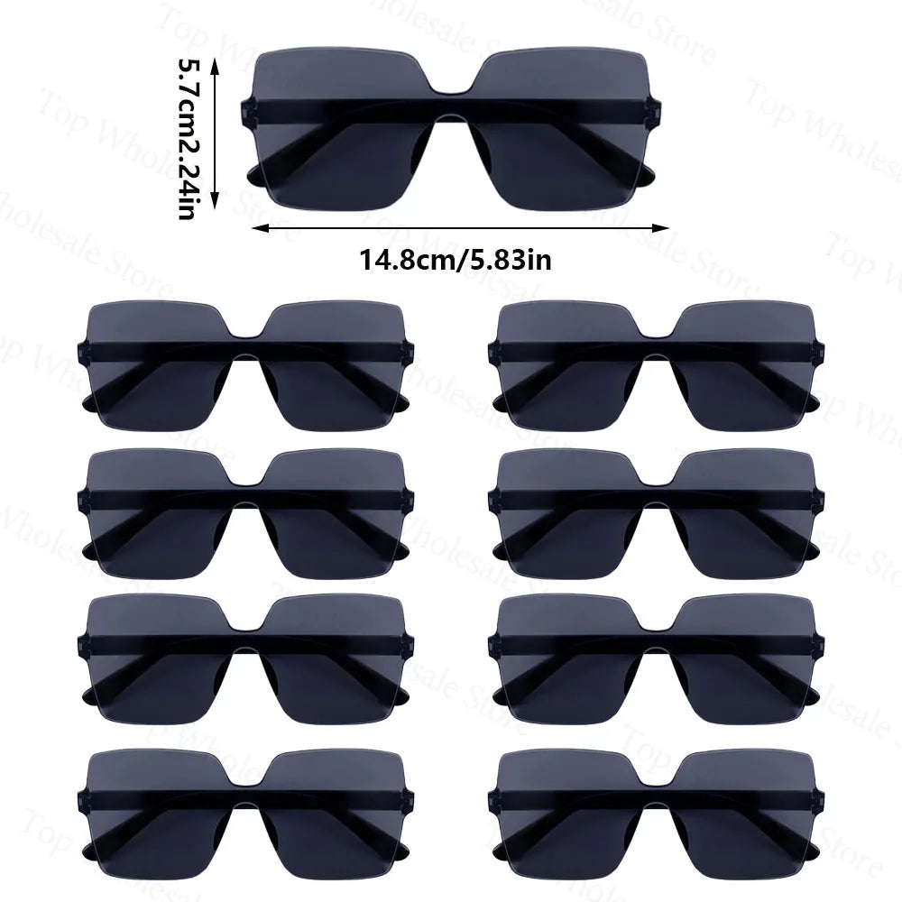 12-100pcs Wedding Bridal Heart Shaped Sunglasses Party Favors