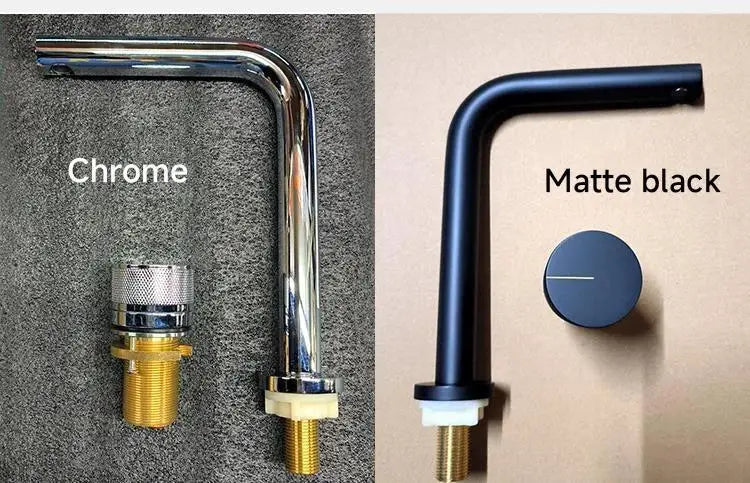 Brushed Rose Gold Basin Faucet Bathroom Bathtub Faucet