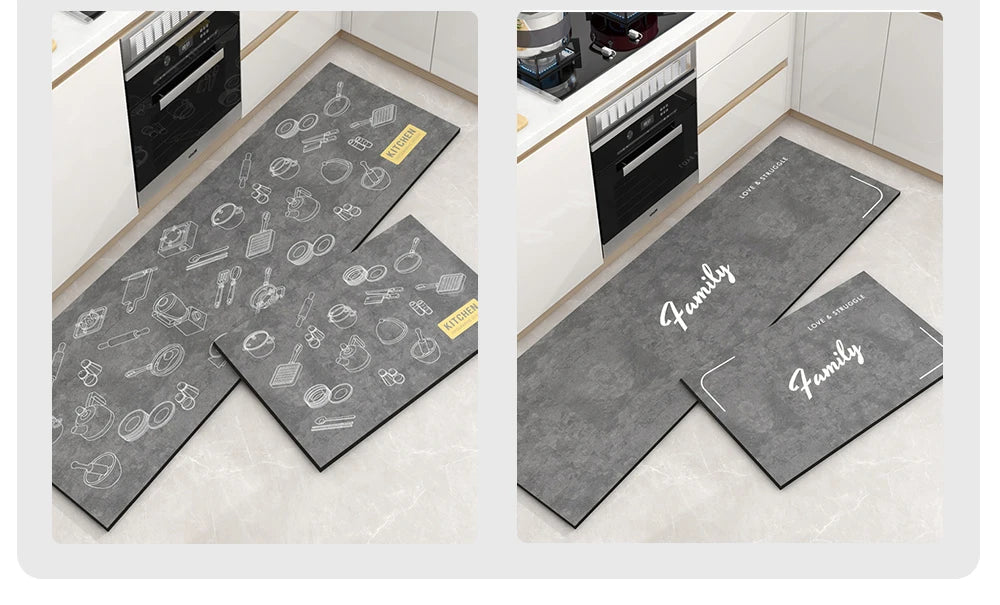 American Floor Mats Pvc Leather Waterproof Doormat Anti-Slip