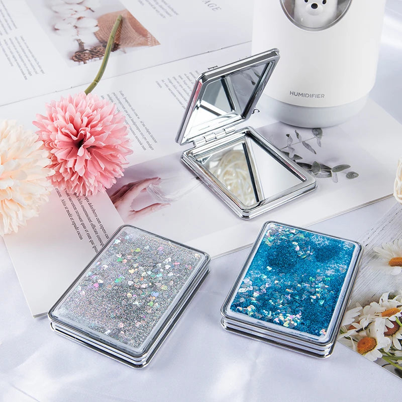 Mini Pocket Makeup Mirror Creative Cosmetic Compact Mirrors